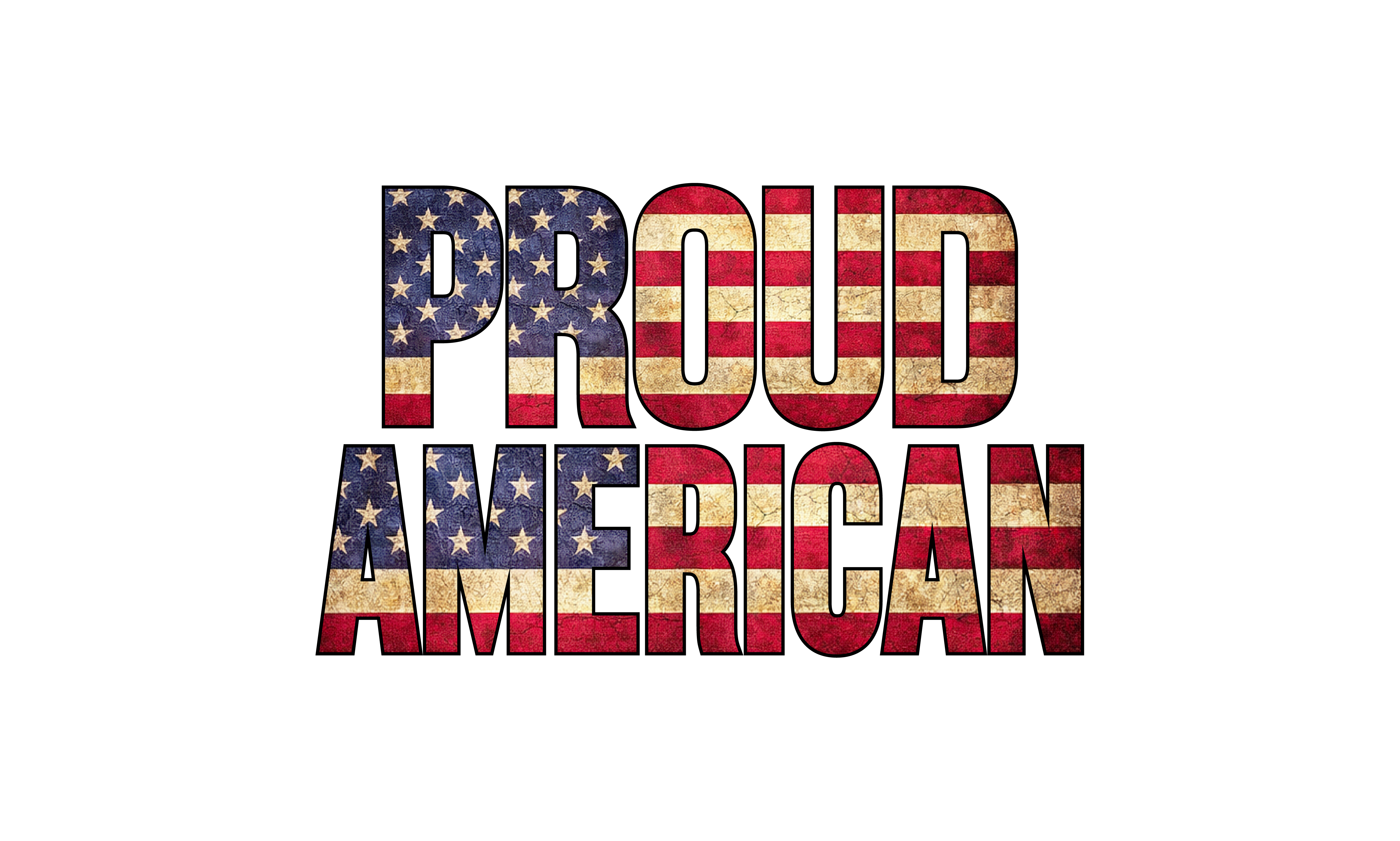 Proud American Apparel.